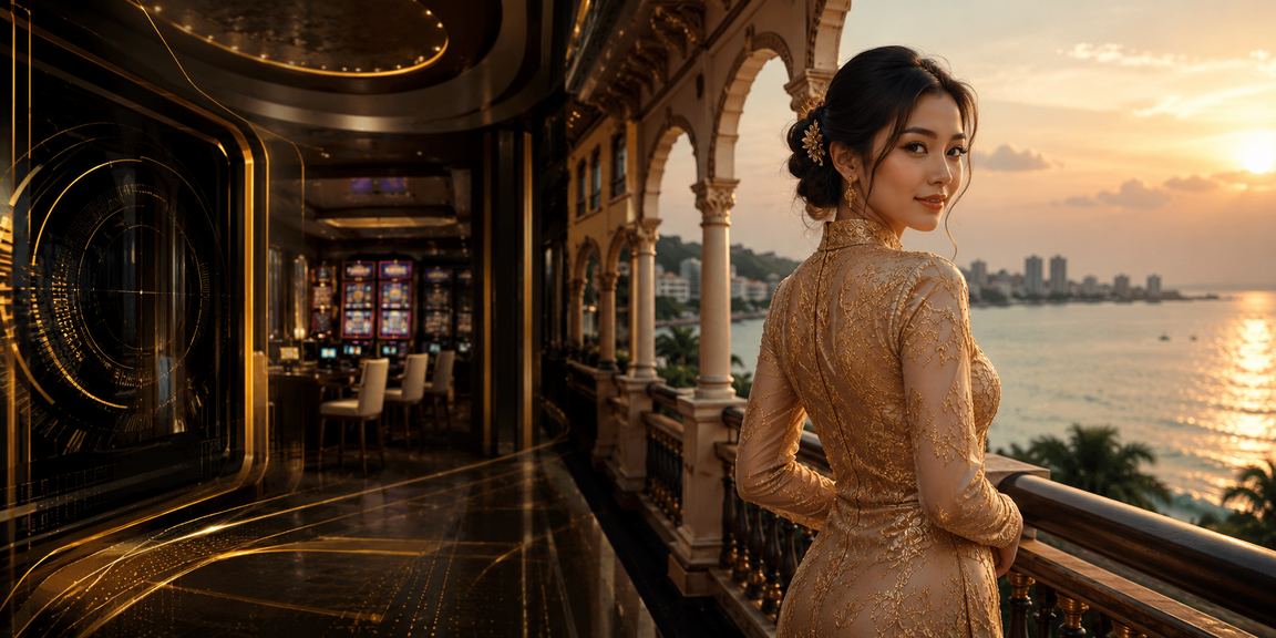 Wanita Malaysia memakai kebaya menerima bonus VIP di Kuala Lumpur